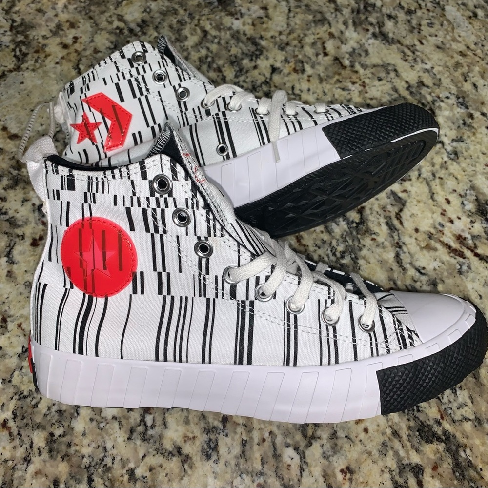 Converse Translucent Barcode Hightop